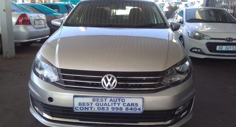 2017 VW Polo 6 1.6 Engine Capacity Sedan with Manuel Transmission