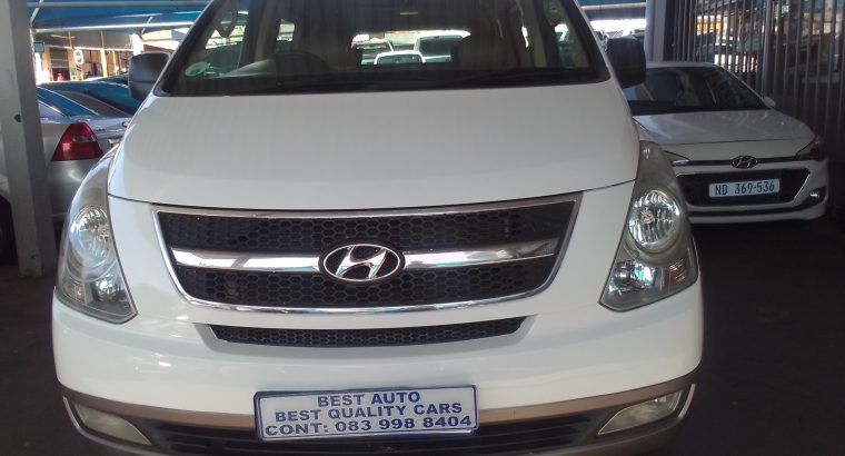 2012 Hyundai H-1 2.4 Engine Capacity Petrol (9-Seater)with Manuel