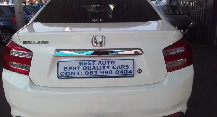 2013 Honda Ballade 1.5 Engine Capacity with Automatic Transmissio