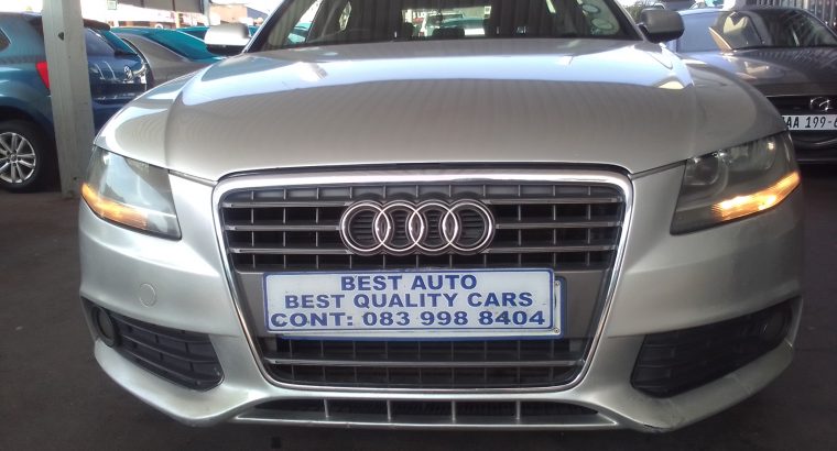 2009 Audi A4 2.0 Engine Capacity with Automatic Transmission, Pet