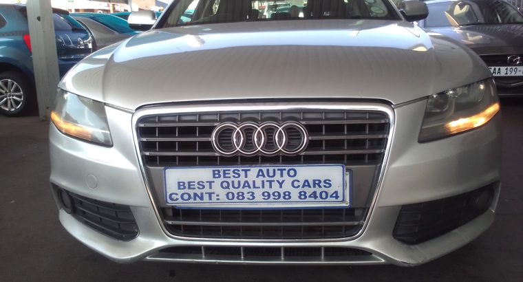 2009 Audi A4 2.0 Engine Capacity with Automatic Transmission, Pet