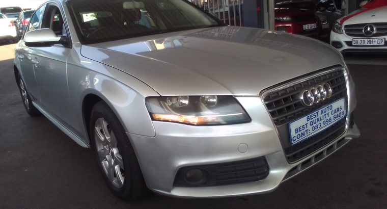 2009 Audi A4 2.0 Engine Capacity with Automatic Transmission, Pet