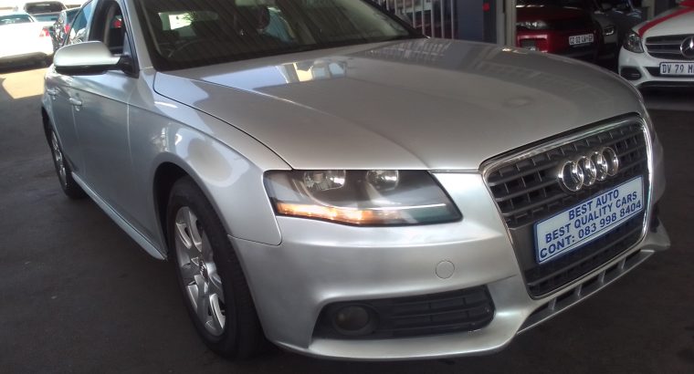 2009 Audi A4 2.0 Engine Capacity with Automatic Transmission, Pet