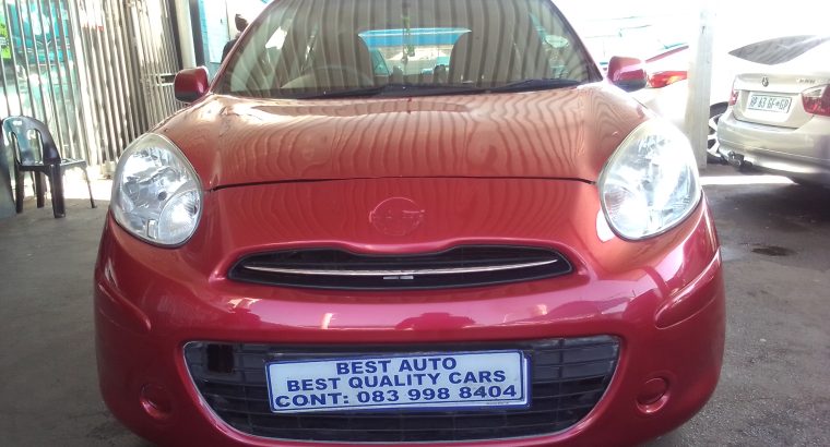 2012 Nissan Micra 1.2 Engine Capacity with Manuel Transmission, E