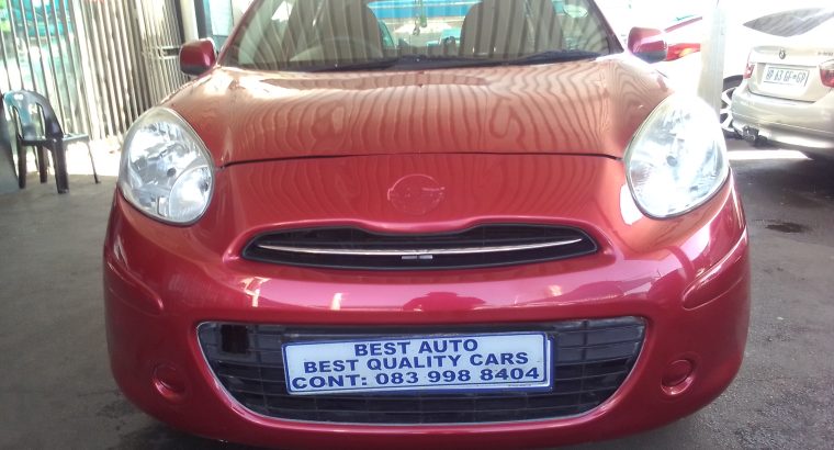 2012 Nissan Micra 1.2 Engine Capacity with Manuel Transmission, E