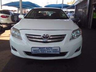 2010 Toyota Corolla 1.3 Engine Capacity Professional with Manuel