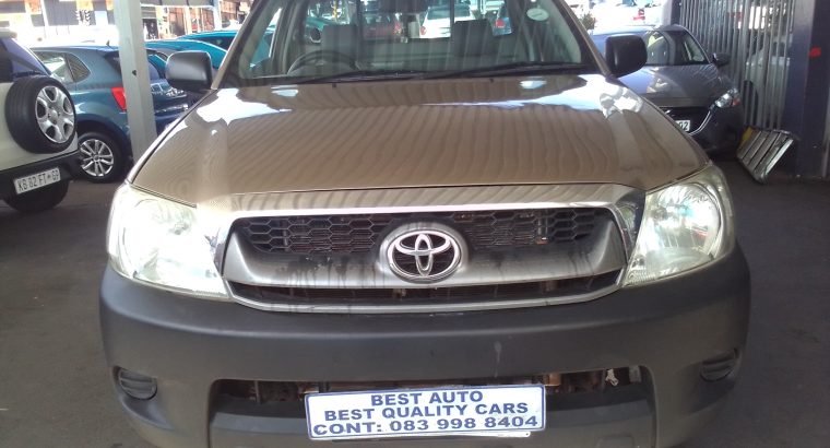 2008 Toyota Hilux 2.7 Engine Capacity Petrol Single Cab with Manu