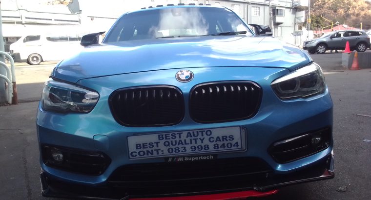 2018 BMW 118i Engine Capacity with Automatic Transmission, Electr