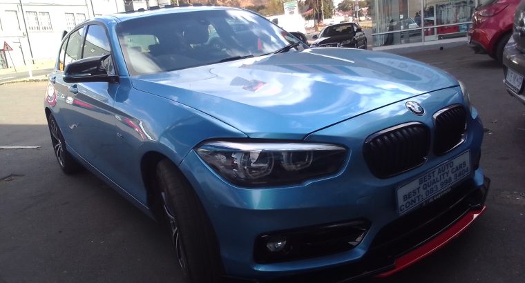 2018 BMW 118i Engine Capacity with Automatic Transmission, Electr