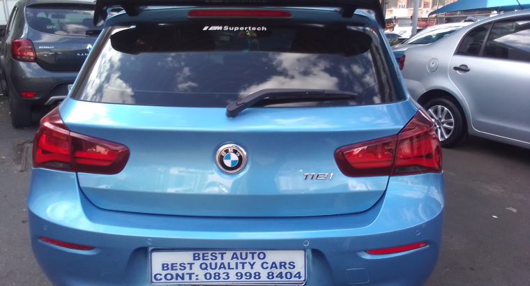 2018 BMW 118i Engine Capacity with Automatic Transmission, Electr