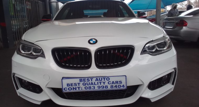2016 BMW 220i Engine Capacity F22 M-Sport with Automatic Transmi