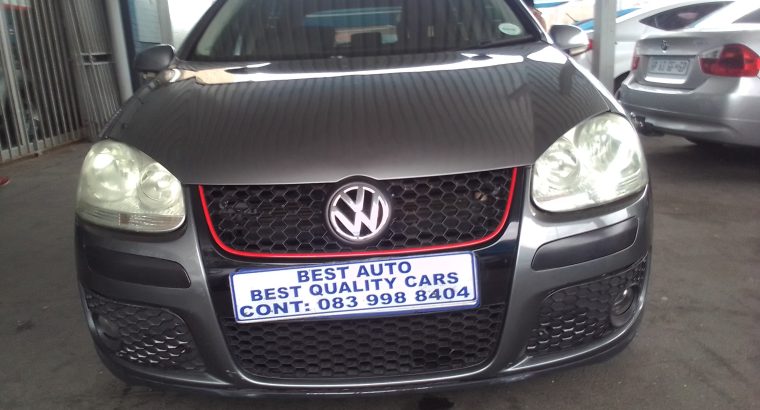 2007 VW Golf 5 2.0 Engine Capacity with Manuel Transmission, Elec