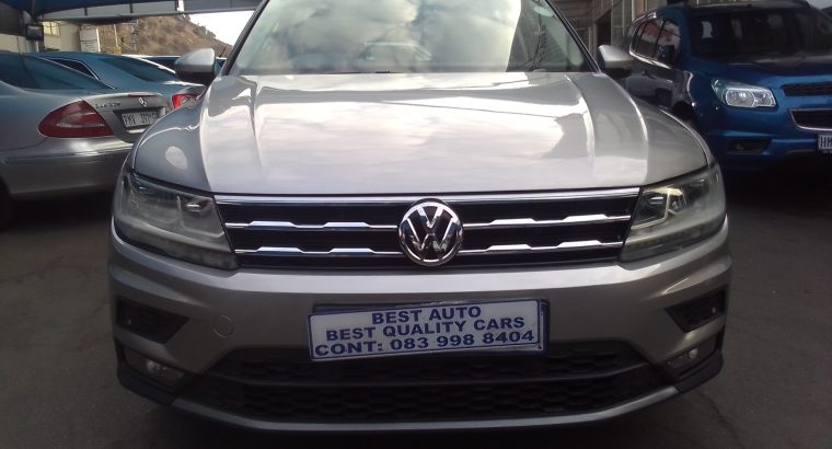 2018 VW Tiguan 1.4 Engine Capacity TSI with Manuel Transmission,