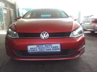 2015 VW Golf 7 1.4 Engine Capacity TSI Blue Motion with Automati