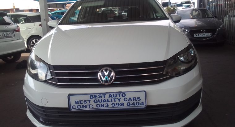 2018 VW Polo 6 1.4 Engine Capacity Sedan with Manuel Transmission