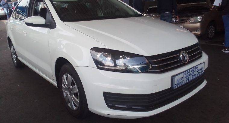 2018 VW Polo 6 1.4 Engine Capacity Sedan with Manuel Transmission