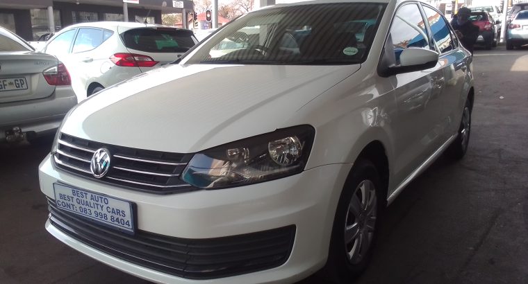 2018 VW Polo 6 1.4 Engine Capacity Sedan with Manuel Transmission