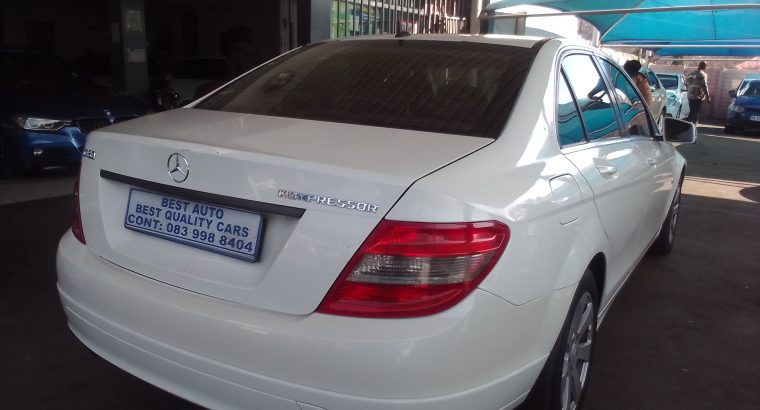 2009 Mercedes Benz C-180 Engine Capacity with Automatic Transmiss