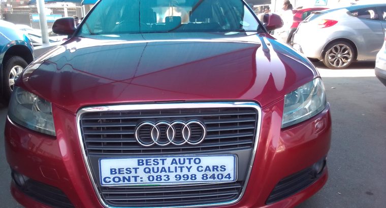 2010 Audi A3 1.8 Engine Capacity TFSI with Automatic Transmission