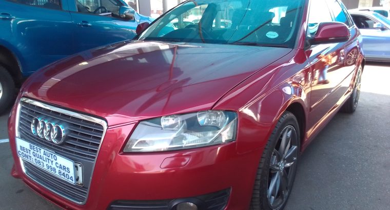 2010 Audi A3 1.8 Engine Capacity TFSI with Automatic Transmission