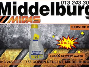 Get Lubex Battery Water 1L for ONLY R16.90!