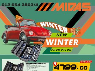 Midas Professional Tools Tool Kit ONLY R4799.00!