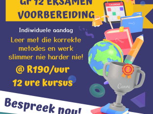 Matric Math Revision / Gr.12 Eksamen Voorbereiding