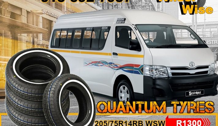 Get 205/75R14RB WSW tyre for ONLY R1300 each!