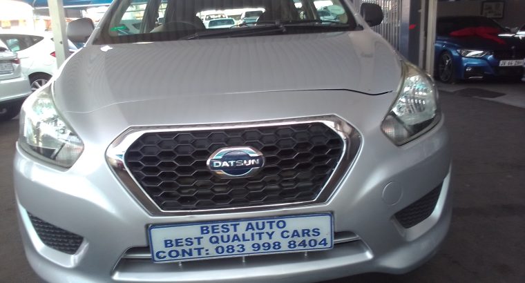 2018 Datsun Go+ 1.2 Engine Capacity with Manuel Transmission, 7-S