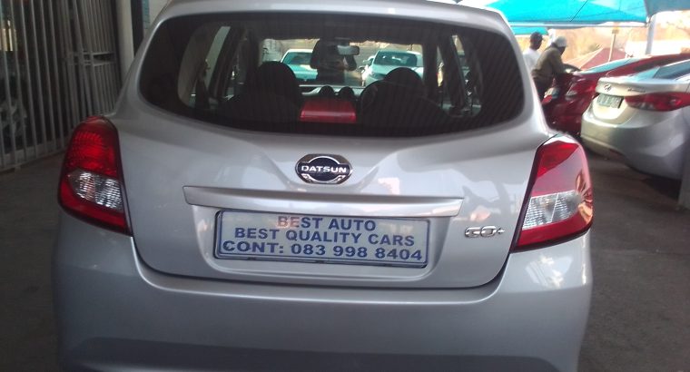 2018 Datsun Go+ 1.2 Engine Capacity with Manuel Transmission, 7-S
