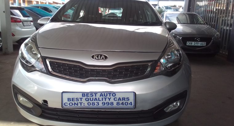 2014 Kia Rio 1.4 Engine Tec Sedan with Manuel Transmission, Elect