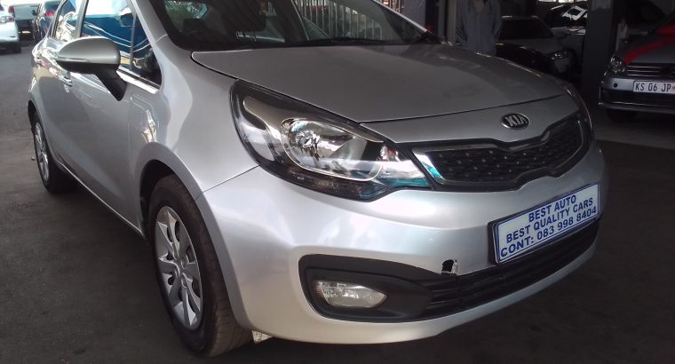 2014 Kia Rio 1.4 Engine Tec Sedan with Manuel Transmission, Elect