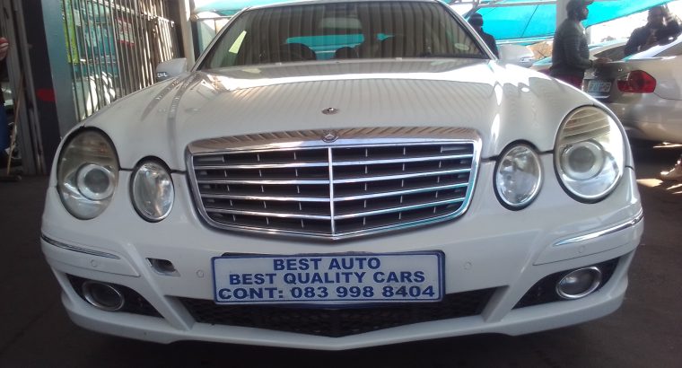 2008 Mercedes Benz E-200 2.0 Engine Capacity Compressor with Auto
