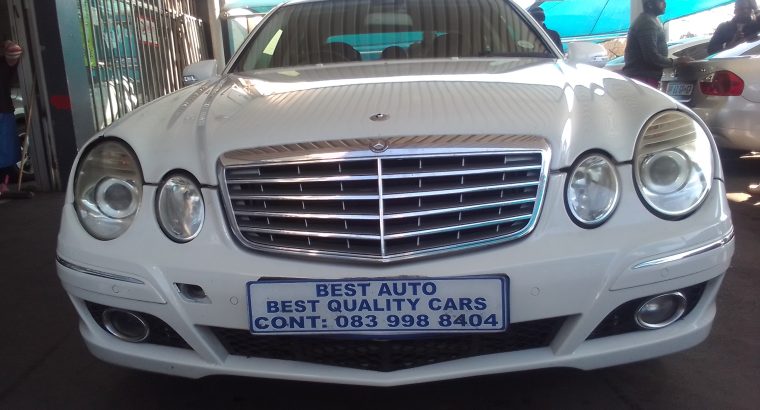2008 Mercedes Benz E-200 2.0 Engine Capacity Compressor with Auto