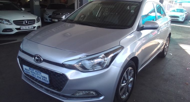 2018 Hyundai i20 1.6 Engine Capacity with Automatic Transmission,