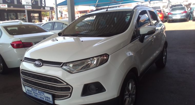 2017 Ford Eco-Sport 1.0 Engine Capacity with Manuel Transmission,
