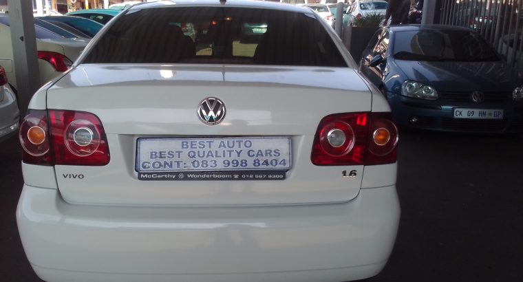 2017VW Polo Vivo 1.6 Engine Capacity Sedan with Manuel Transmissi