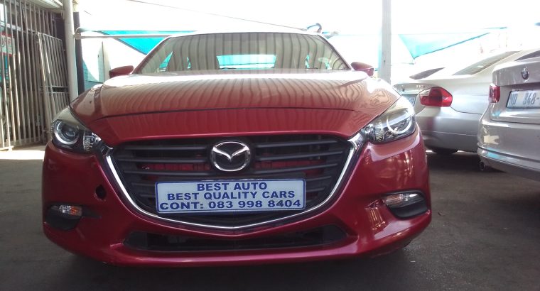 2017 Mazda 3 1.6 Engine Capacity Dynamic with Manuel Transmission