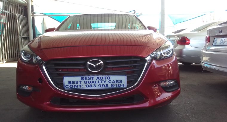 2017 Mazda 3 1.6 Engine Capacity Dynamic with Manuel Transmission