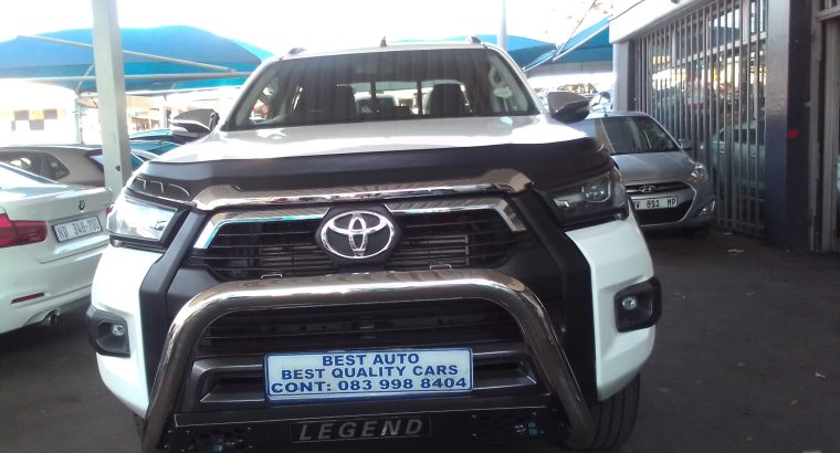2021 Toyota Hilux 2.8 Engine Capacity GD6 4×2 Double Cab with Au
