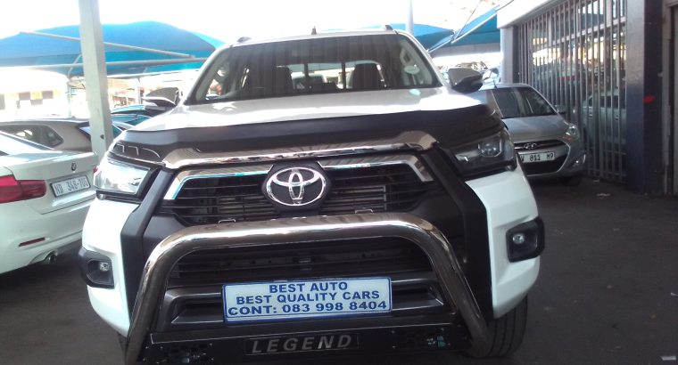 2021 Toyota Hilux 2.8 Engine Capacity GD6 4×2 Double Cab with Au