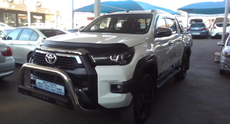2021 Toyota Hilux 2.8 Engine Capacity GD6 4×2 Double Cab with Au