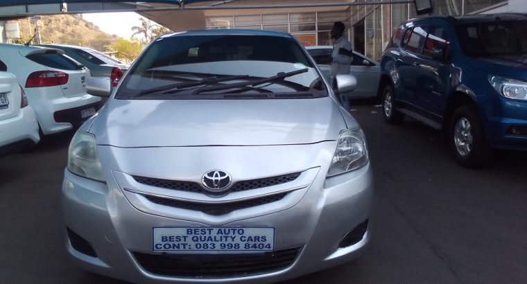 2008 Toyota Yaris 1.3 Engine Capacity Sedan with Manuel Transmis