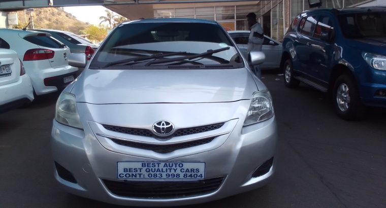 2008 Toyota Yaris 1.3 Engine Capacity Sedan with Manuel Transmis