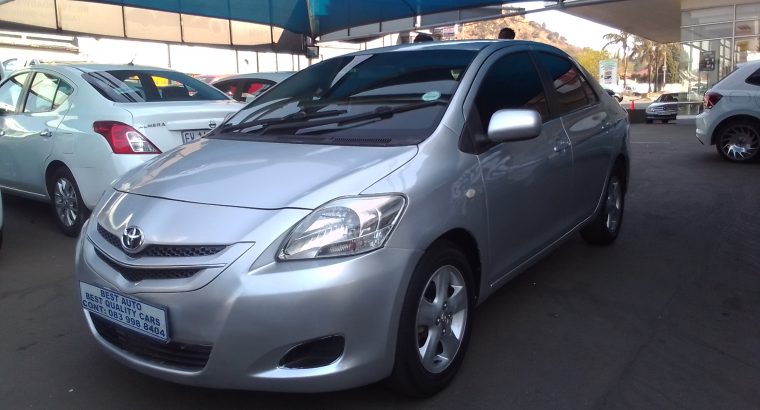 2008 Toyota Yaris 1.3 Engine Capacity Sedan with Manuel Transmis
