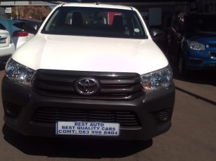 2019 Toyota Hilux 2.0 Engine Capacity GD6 VVTI Petrol Low Base Si