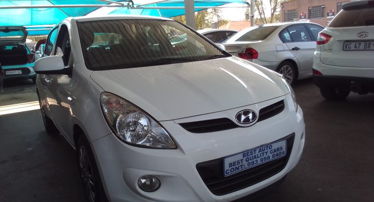 2012 Hyundai i20 1.6 Engine Capacity with Automatic Transmission,