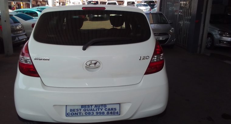 2012 Hyundai i20 1.6 Engine Capacity with Automatic Transmission,
