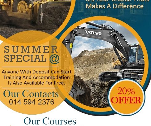 TLB TRAINING MACHINE SKILLS CENTER AT RUSTENBURG 0711101491