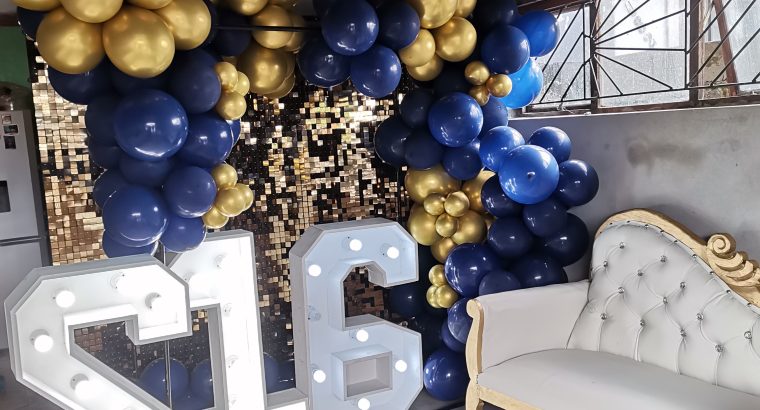 Backdrop Decor for your special events
